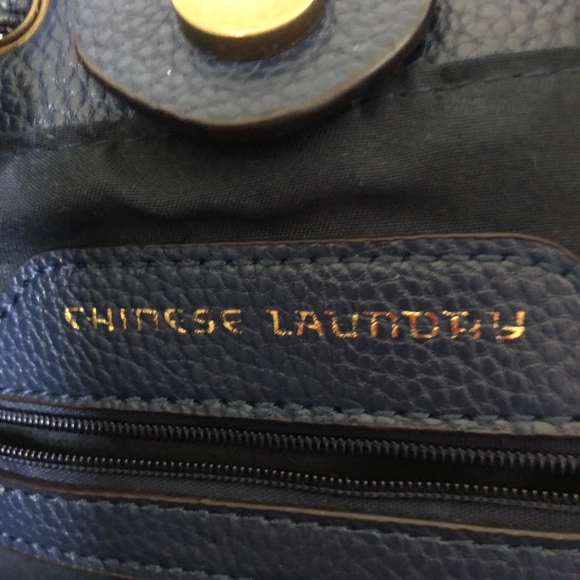 Chinese Laundry Navy Blue Backpack Bag main image 8